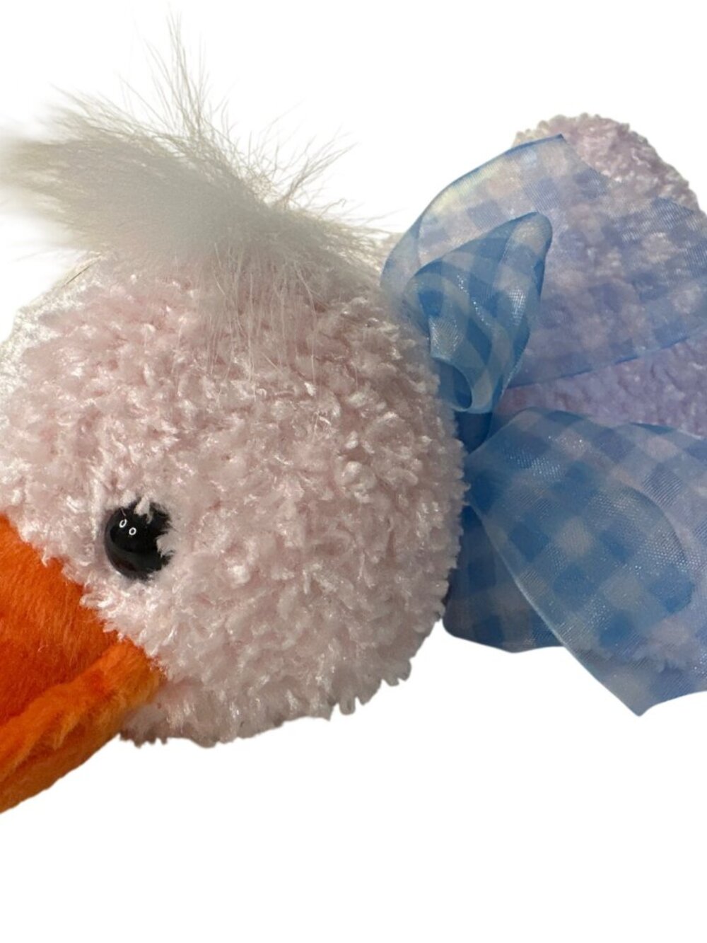 Walmart Duck Platypus Plush Stuffed Toy Pastel Pink Stuffed Animal 9" Spring